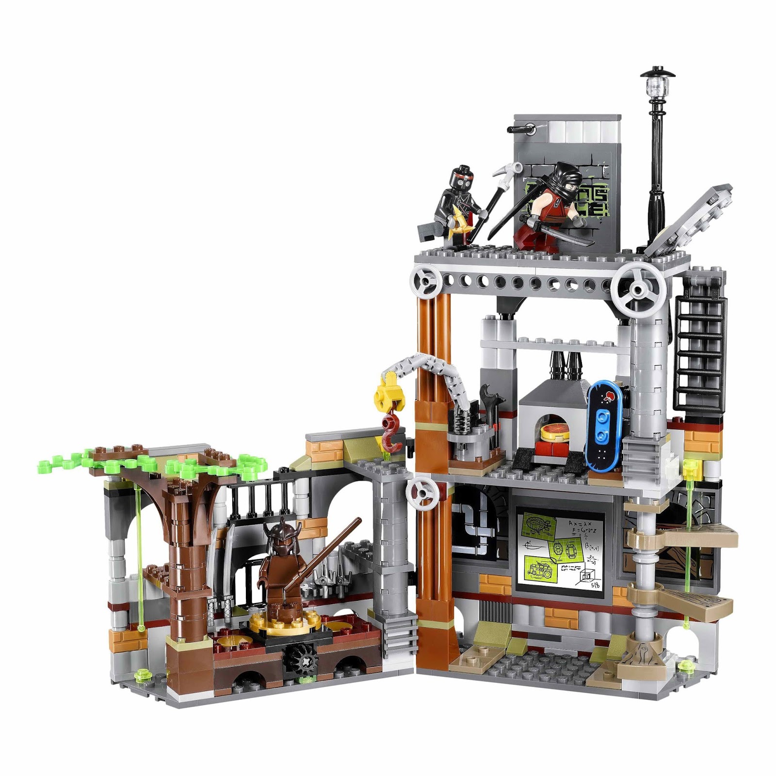 LEGO Turtles 79103 Atak na jaskinię żółwia klocki LEGO LEGO Turtles 79103 Atak na jaskinię żółwia