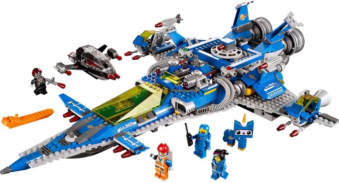 LEGO 70816 Movie Kosmiczny statek Benka klocki LEGO LEGO 70816 Movie Kosmiczny statek Benka