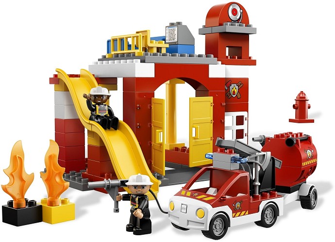 LEGO Duplo 6168 Remiza KLOCKI LEGO LEGO Duplo 6168 Remiza