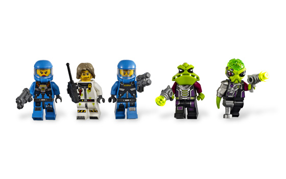 LEGO Alien Conquest 7065 Statek Matka.