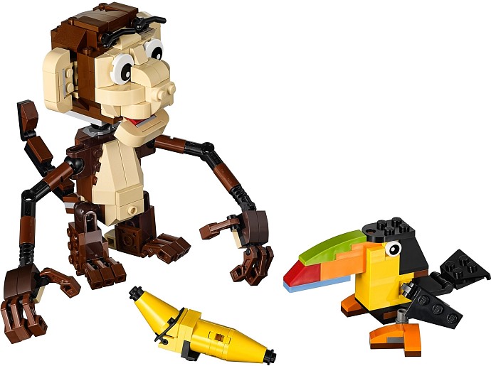 LEGO Creator 31019 Zawadiackie zwierzęta klocki LEGO LEGO Creator 31019 Zawadiackie zwierzęta