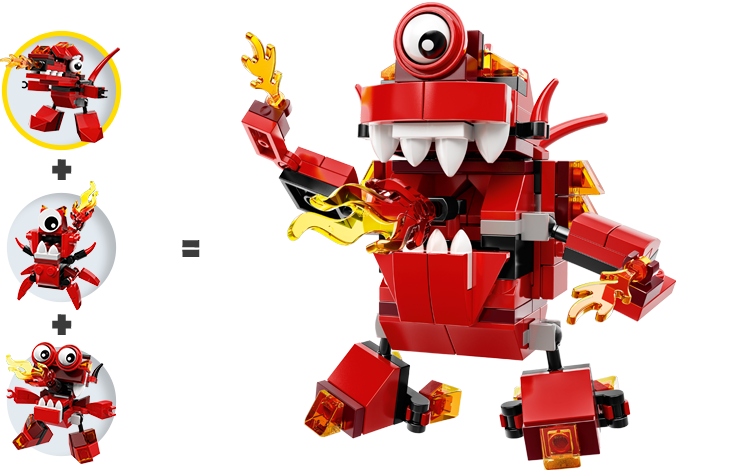 LEGO 41530 Mixels 4 Meltus