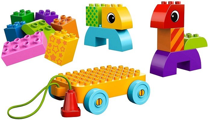 LEGO DUPLO 10554 Kreatywny pojazd do ciągnięcia dla maluszka KLOCKI LEGO LEGO DUPLO 10554 Kreatywny pojazd do ciągnięcia dla maluszka
