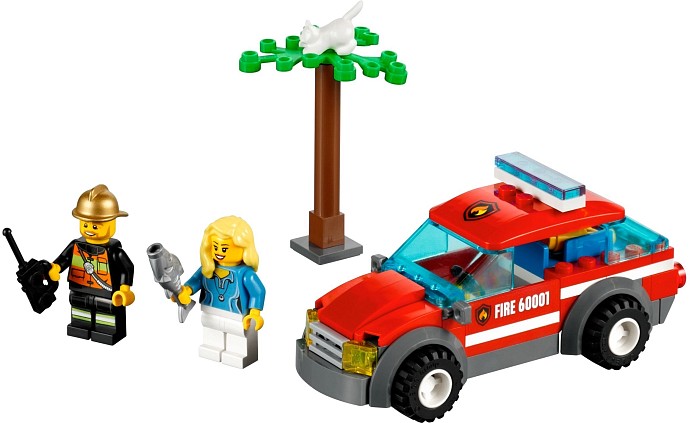 LEGO CITY 60001 Samochód komendanta straży pożarnej KLOCKI LEGO LEGO CITY 60001 Samochód komendanta straży pożarnej