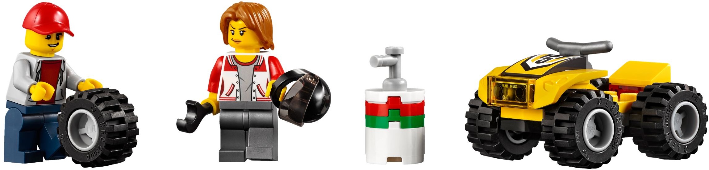 LEGO 60148 City Wyścigowy zespół qadowy