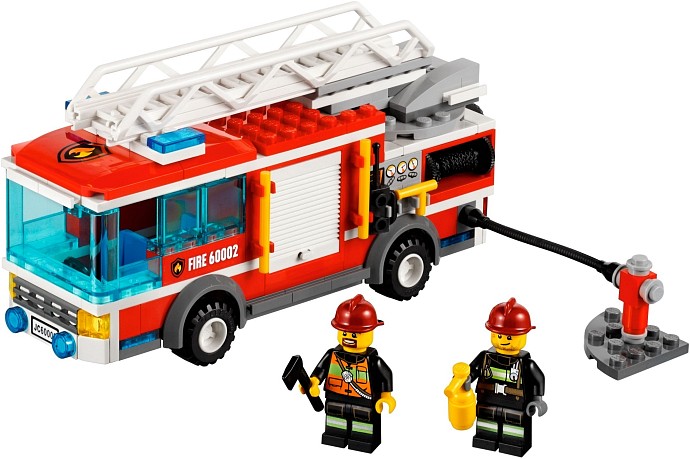 LEGO City 60002 Wóz strażacki KLOCKI lego LEGO City 60002 Wóz strażacki