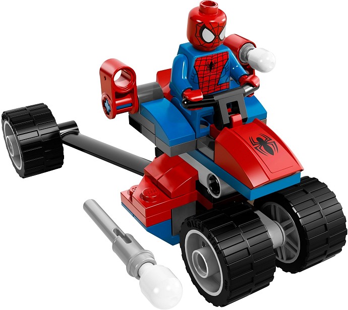 LEGO Super Heroes 76014 Trójkołowiec pajaka KLOCKI lego LEGO Super Heroes 76014 Trójkołowiec pajaka