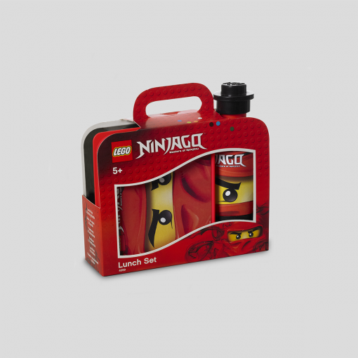 LEGO Pojemnik Ninjago na lunch czerwony
