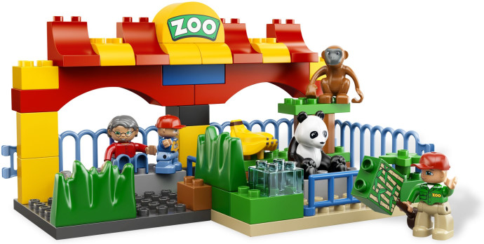 LEGO Duplo 6157 Duże ZOO wiek 2-5 klocki LEGO LEGO Duplo 6157 Duże ZOO wiek 2-5