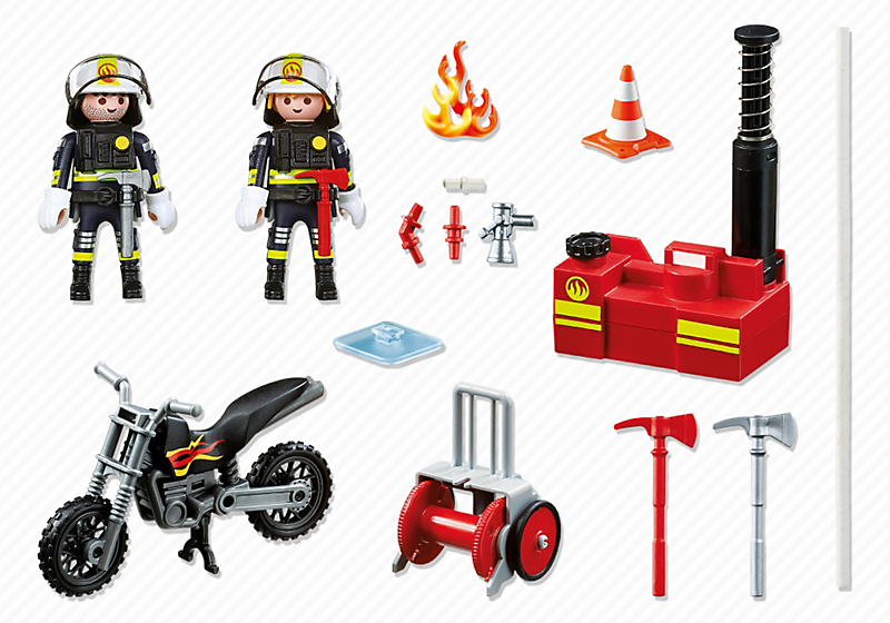 PLAYMOBIL 5365 Strażacy z gaśnicą