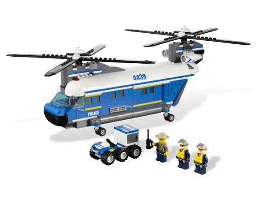 LEGO City Policja leśna 4439 Helikopter transportowy. KLOCKI LEGO LEGO City Policja leśna 4439 Helikopter transportowy.