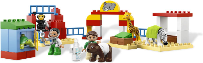 LEGO Duplo 6158 Szpital dla zwierząt klocki LEGO LEGO Duplo 6158 Szpital dla zwierząt