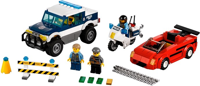 LEGO City 60007 Superszybki pościg KLOCKI LEGO LEGO City 60007 Superszybki pościg