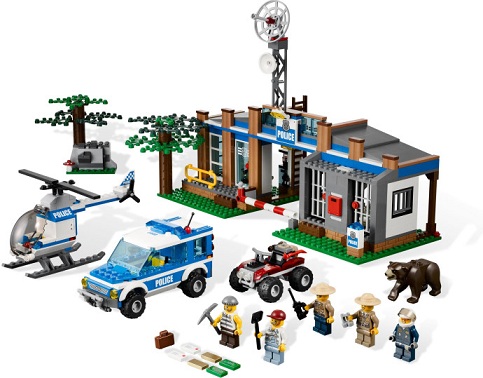 Klocki LEGO City Policja leśna 4440 Leśny posterunek policji. klocki lego Klocki LEGO City Policja leśna 4440 Leśny posterunek policji.