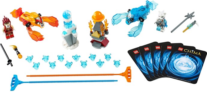 LEGO 70156 Chima Walka ognia z lodem koocki lego LEGO 70156 Chima Walka ognia z lodem