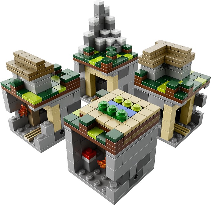 LEGO Minecraft 21105 Micro World: The Village