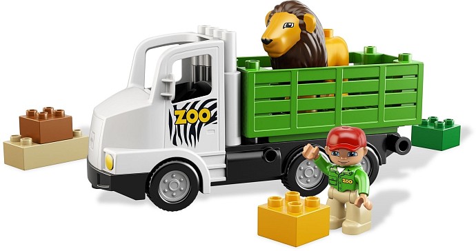 LEGO Duplo 6172 Ciężarówka ZOO klocki LEGO LEGO Duplo 6172 Ciężarówka ZOO