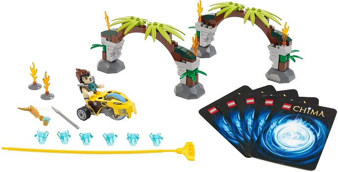 LEGO CHIMA 70104 Bramy dżungli KLOCKI LEGO LEGO CHIMA 70104 Bramy dżungli