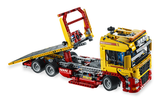 LEGO Technic 8109 Ciężarówka z płaską platformą KLOCKI LEGO LEGO Technic 8109 Ciężarówka z płaską platformą