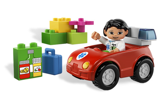 LEGO 5793 Samochód Pielęgniarki klocki LEGO LEGO 5793 Samochód Pielęgniarki