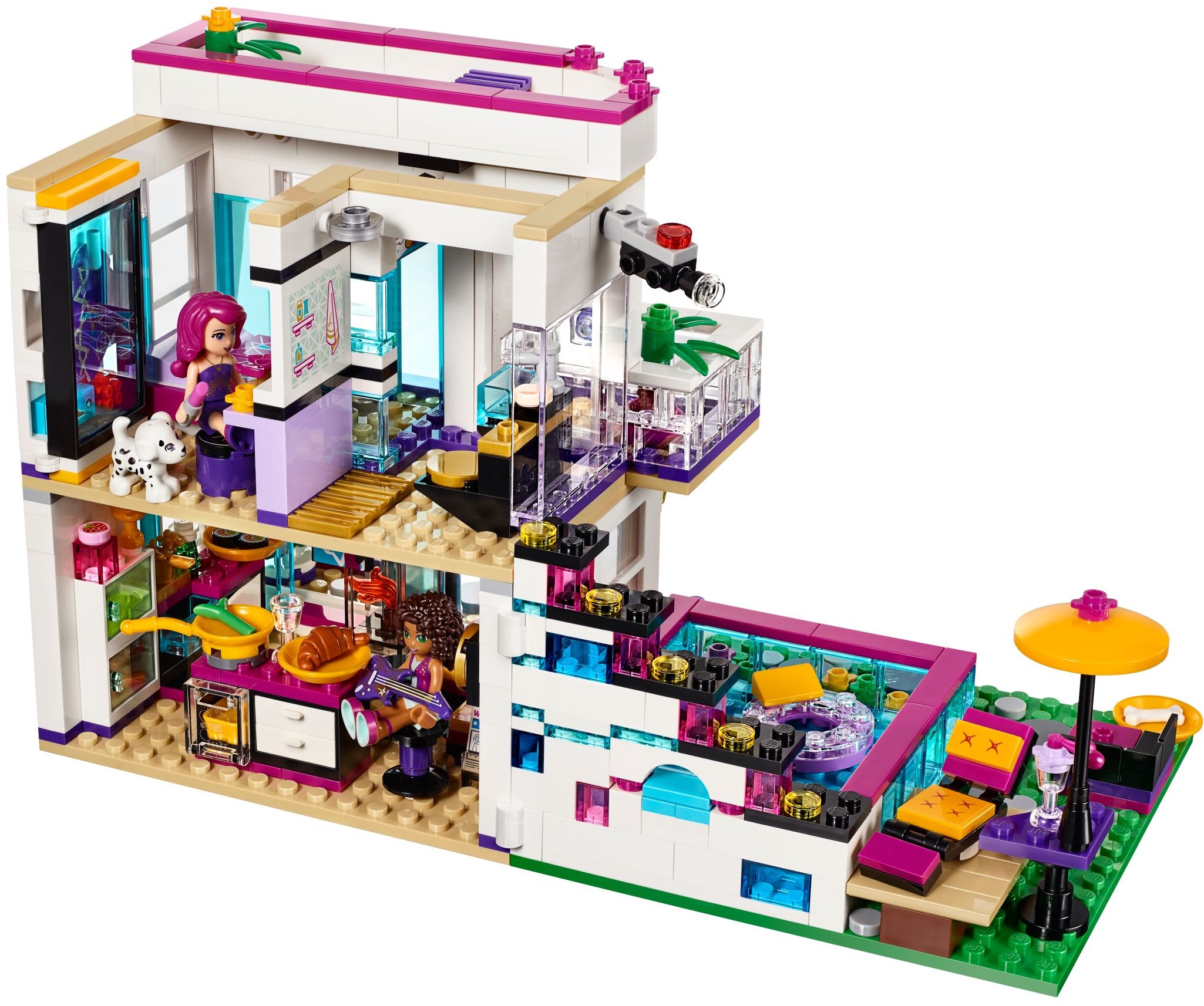 LEGO 41135 Friends Dom gwiazdy pop Livi