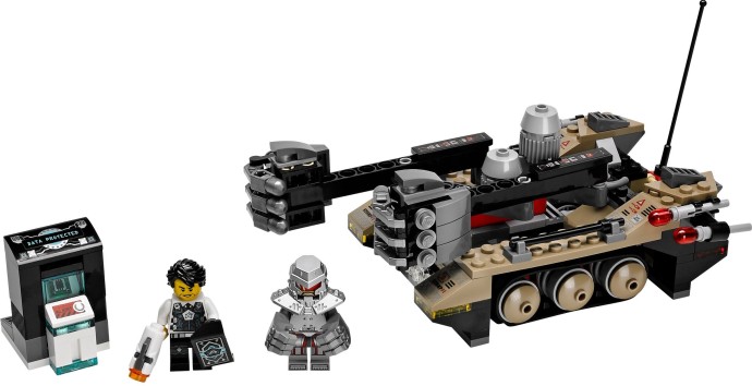 LEGO 70161 Ultra Agents Pojazd gąsienicowy
