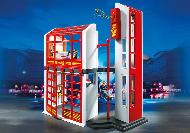 PLAYMOBIL 5361 Kwatera straży pożarnej z alarmem
