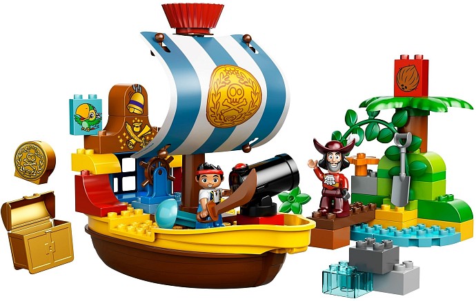 LEGO DUPLO 10514 Statek piracki klocki LEGO LEGO DUPLO 10514 Statek piracki