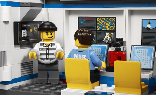 LEGO City 7288 Mobilna jednostka policji LEGO City 7288 Mobilna jednostka policji