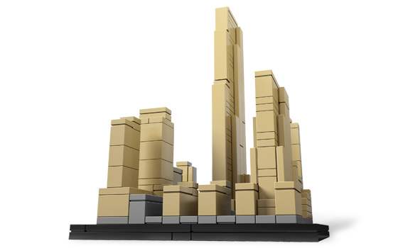 LEGO Architecture 21007 Rockefeller Center.