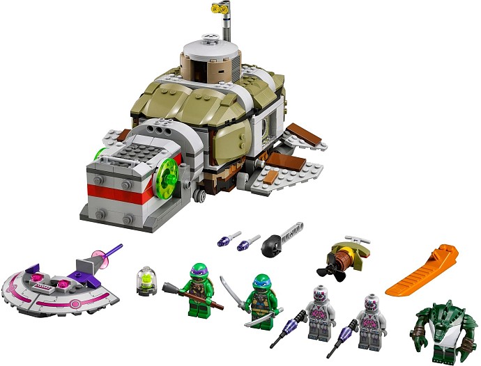 LEGO 79121 Turtles Pościg łodzią podwodną klocki LEGO LEGO 79121 Turtles Pościg łodzią podwodną