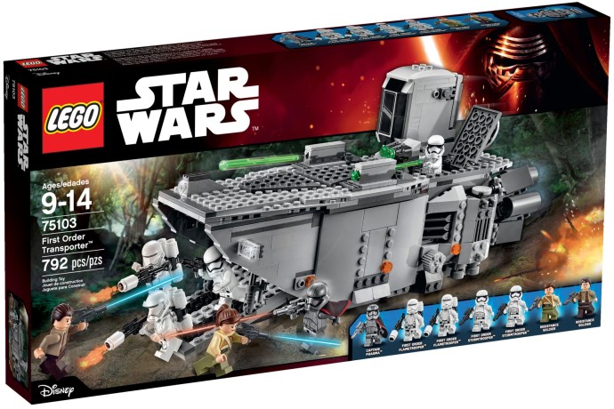 LEGO 75103 Star Wars  First Order Transporter