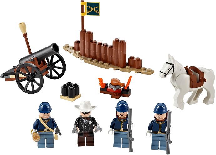 LEGO The Lone Ranger 79106 Zestaw budowy kawalerii klocki LEGO LEGO The Lone Ranger 79106 Zestaw budowy kawalerii