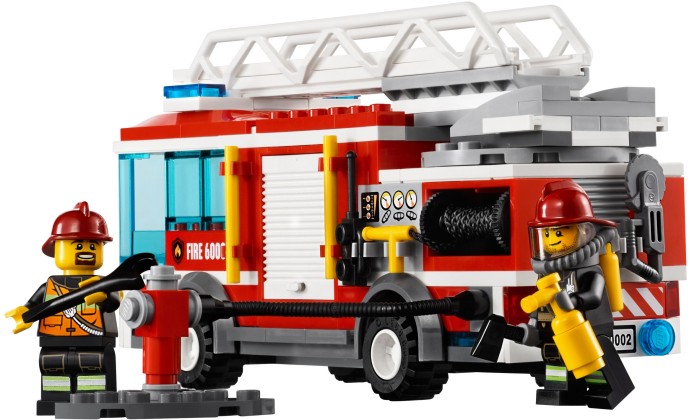 LEGO City 60002 Wóz strażacki klocki LEGO LEGO City 60002 Wóz strażacki