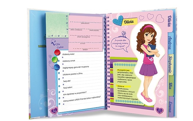 LEGO Friends Zapiski przyjaciółek