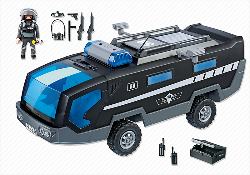 PLAYMOBIL 5564 Pojazd jednostki specjalnej ze światłem i dźwiękiem