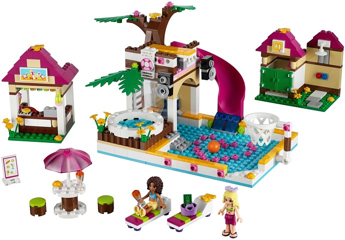 LEGO Friends 41008 Basen w Heartlake KLOCKI LEGO LEGO Friends 41008 Basen w Heartlake