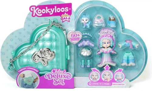 KOOKYLOOS Sammelpuppe Victoria – Mit 3 Gesichtern, Tasche & Modischen Outfits