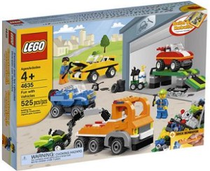 LEGO 4635 Zabawa z pojazdami