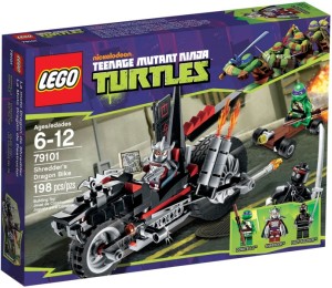 LEGO Turtles 79101 Smoczy motor Shreddera