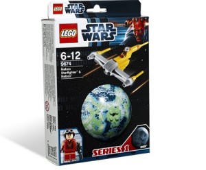 LEGO 9674 Star Wars Naboo Starfighter &...