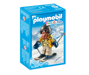PLAYMOBIL 9284 Narciarz na nartach snowblade