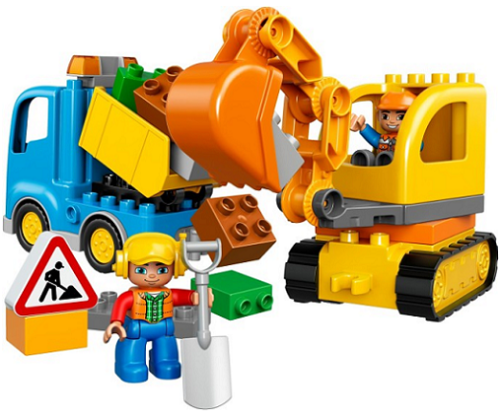 10812 Duplo Ciężarówka i koparka