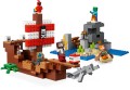LEGO ® Minecraft 21152 Przygoda na statku pirackim