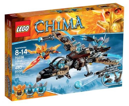 LEGO 70228 Chima Podniebny rozbójnik Vultrixa
