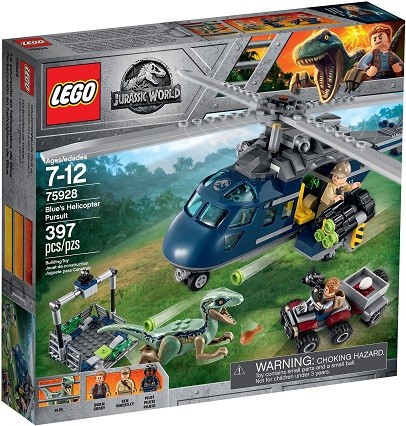 LEGO ® 75928 Jurassic World Pościg z helikopterem