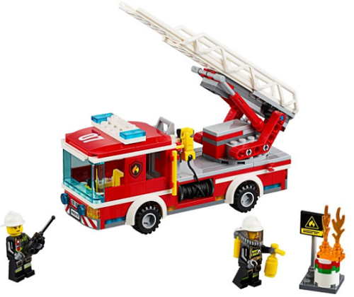  LEGO 60107 City Wóz strażacki z drabiną