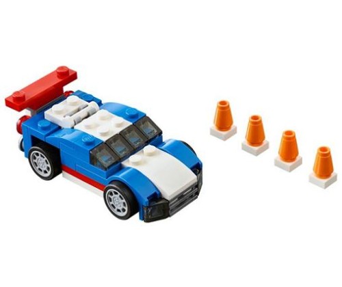 LEGO 31027 Creator Niebieska wyścigówka