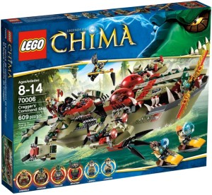 LEGO 70006 Chima Krokodyla łódź Craggera