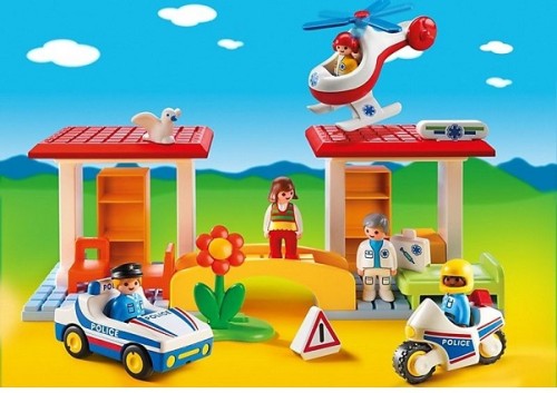 PLAYMOBIL 5046 Policja i pogotowie ratunkowe